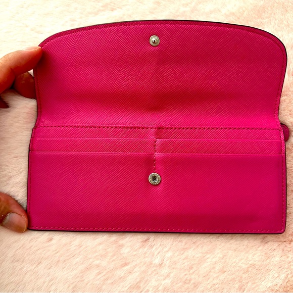 Coach Slim Pink Wallet - Picture 2 of 5